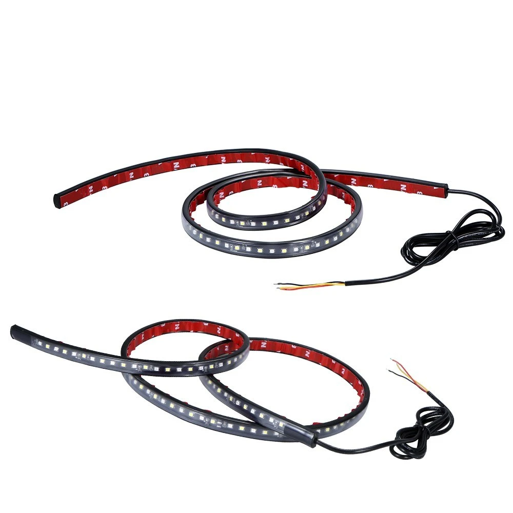 2PCS 48inch Multi-Functional Truck Waterproof Light Tailgate Bar Reverse Turn Signal Running Lights