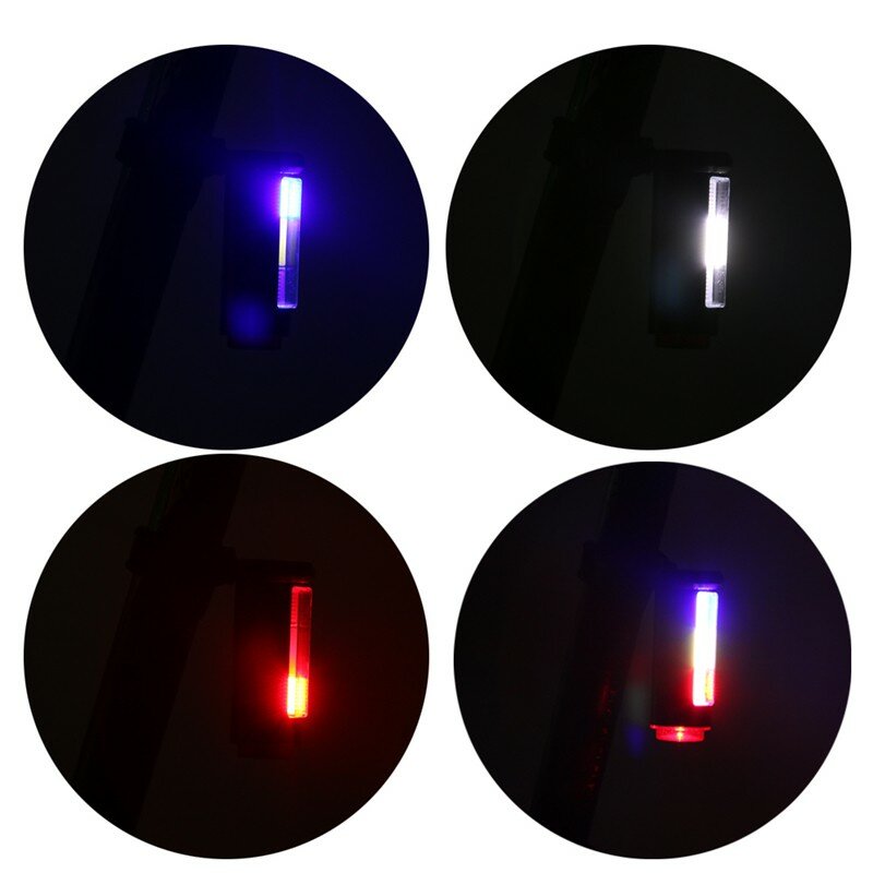 Cycle Tail light Safety Warning Flashing USB Led Lamp Light Super Bright Taillights Bicycle Bike Rear Tail Light