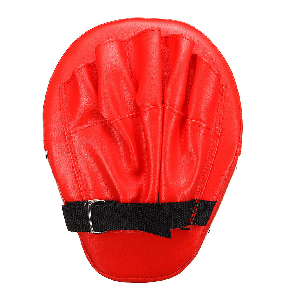 Boxing Target Thickened Curved PU Leather Boxing Curved Baffle Thai Taekwondo Kick Shield