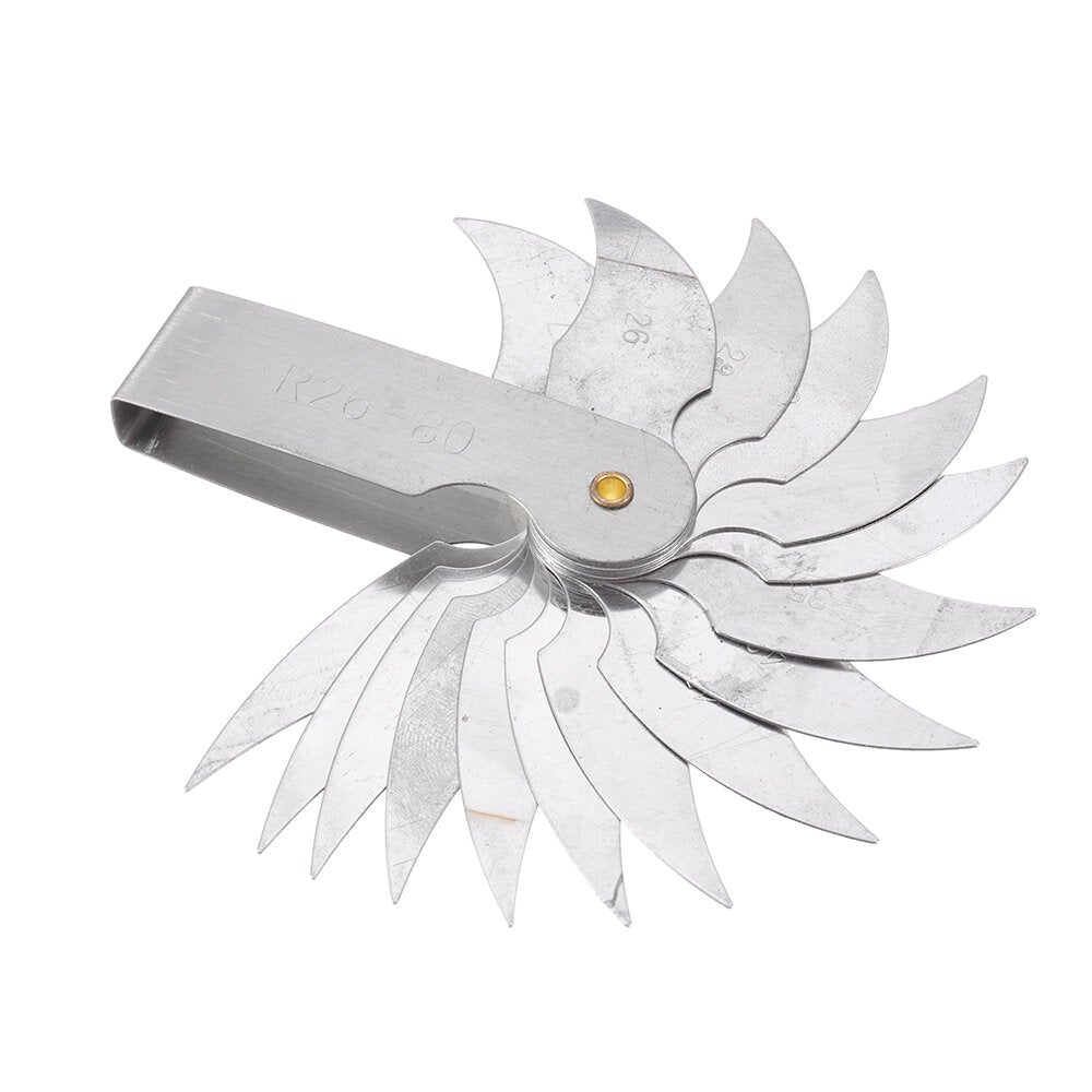 R26-80mm Radius Gauge External Internal Concave Convex Measuring Gauging Tool
