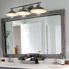 Loft Iron Sconces Indoor Modern Shade 3-head Wall Lamp Light