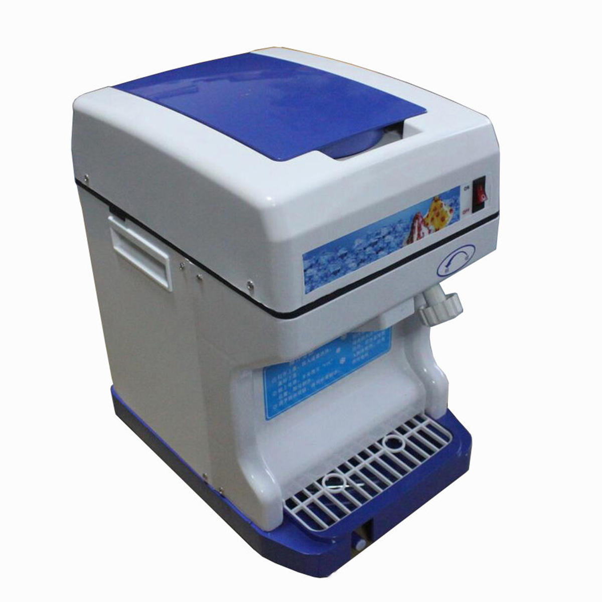 Electric Commercial Snow Cone Machine Ice Maker Ice Shaver Snow Crusher