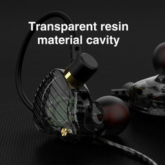 Wired Earphone HD Noise Reduction 11.6MM Dynamic Diver In-Ear Earbuds Sport Gaming Wired Headphones with Mic