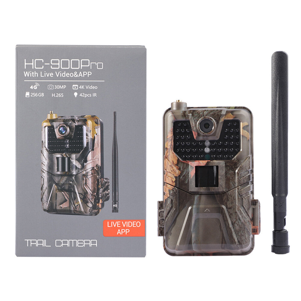 Pro 30MP 4K 0.2s Trigger Time 4G Network APP Control Hunting Camera 120 Range IR Night Vision Wildlife Trail Hunting Camera Trap Camera