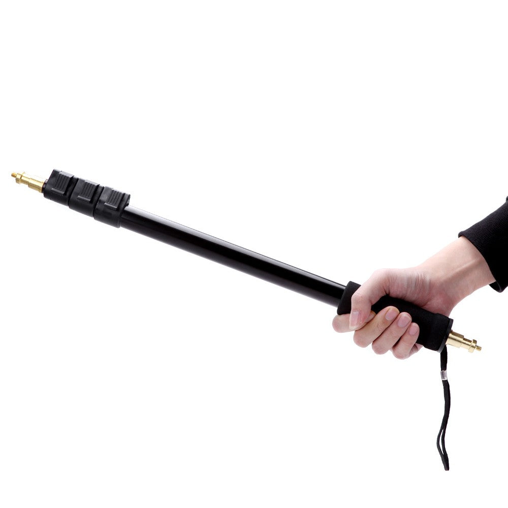 21-63"/55-160cm Portable Light Boom Pole Stick 1/4" Male Thread for WITSTRO Flash AD180 AD360