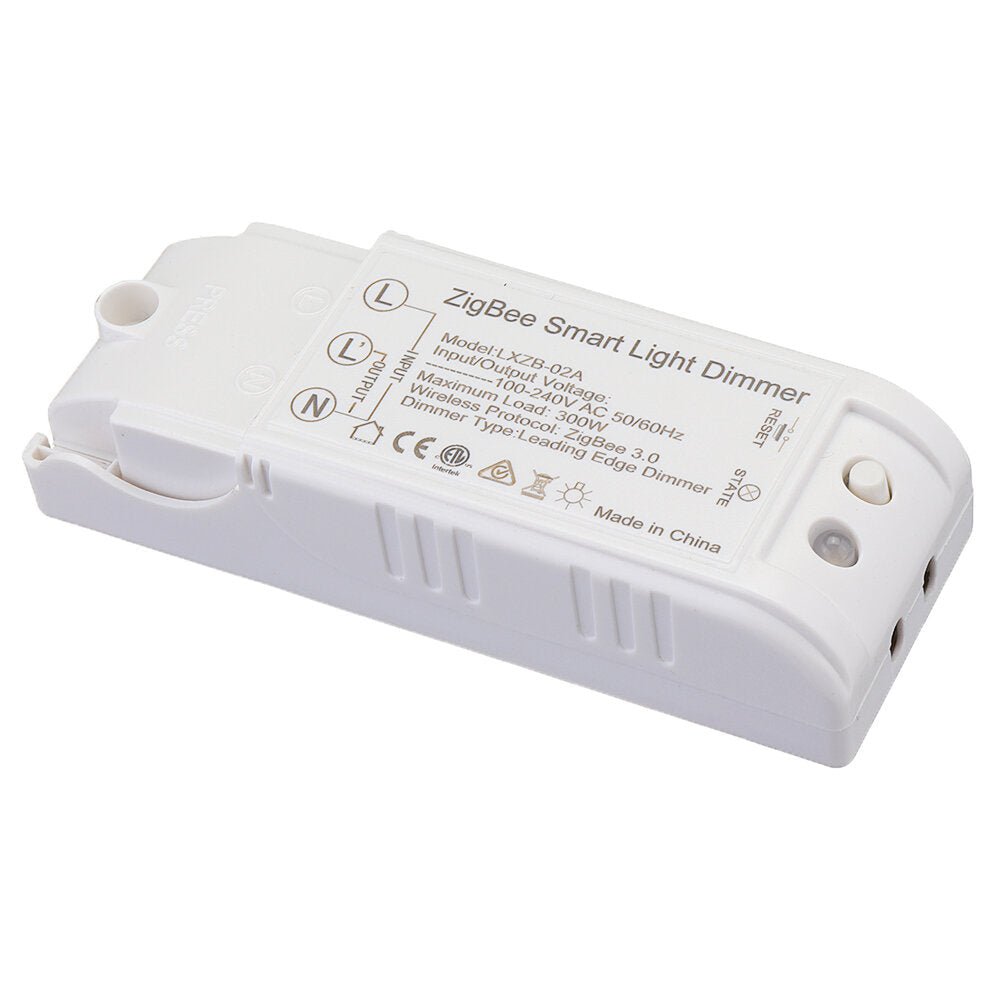 Smart Home Automation Dimmer Switch Remote Control Work with Echo Plus Alexa SmartThings Fit for Most Zig bee 3.0 Hub AC100-240V 50/60Hz