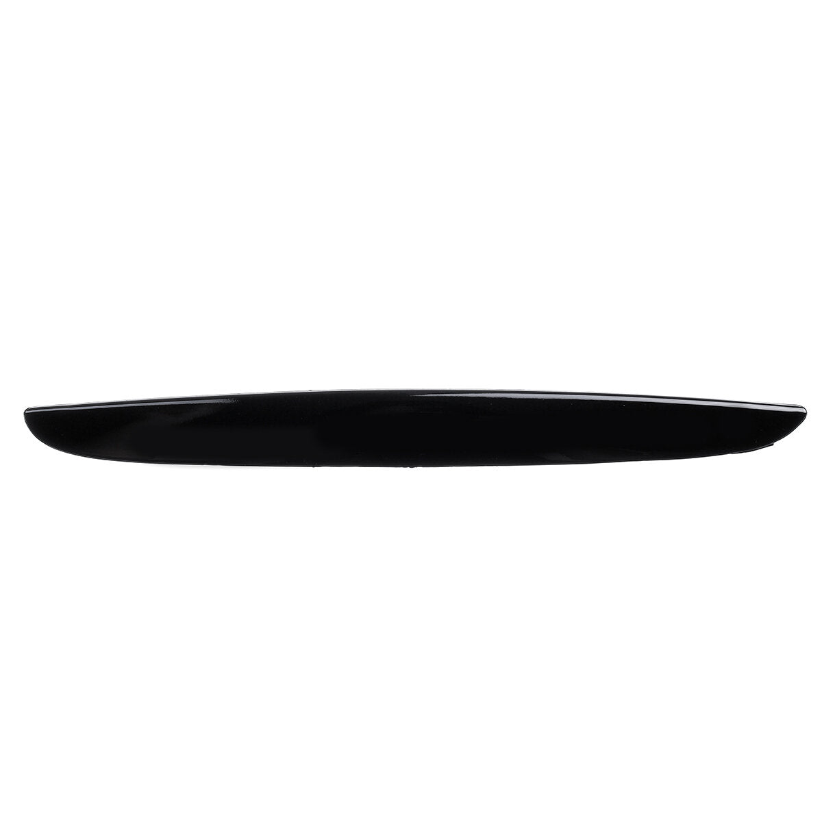 Front Bumper Hood Grille Eyelids Dual Slat Diamond Style Glossy Black For BMW 3 Series