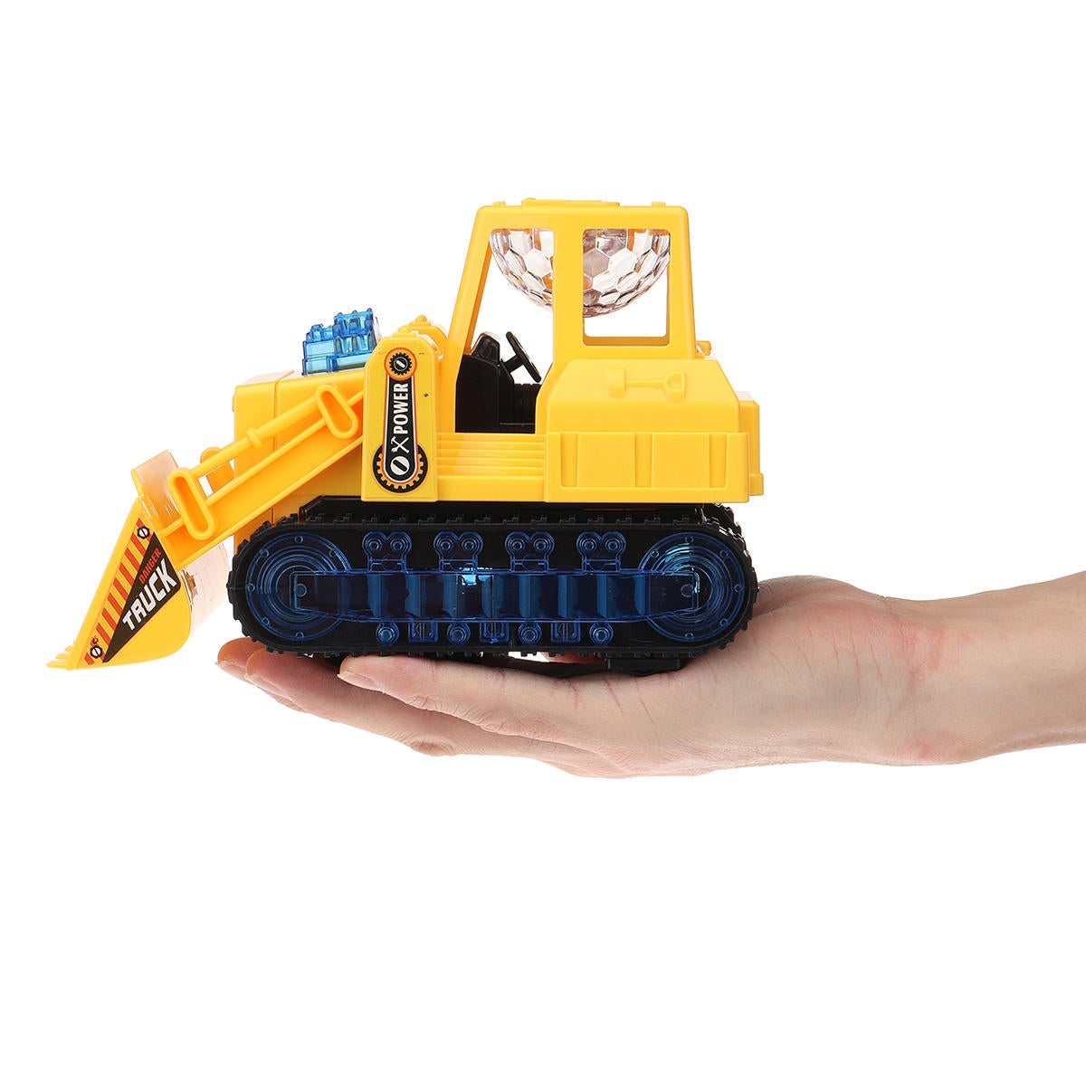 Electric LED Light Movable Truck Excavator Car Kid Xmas Gifts Toys