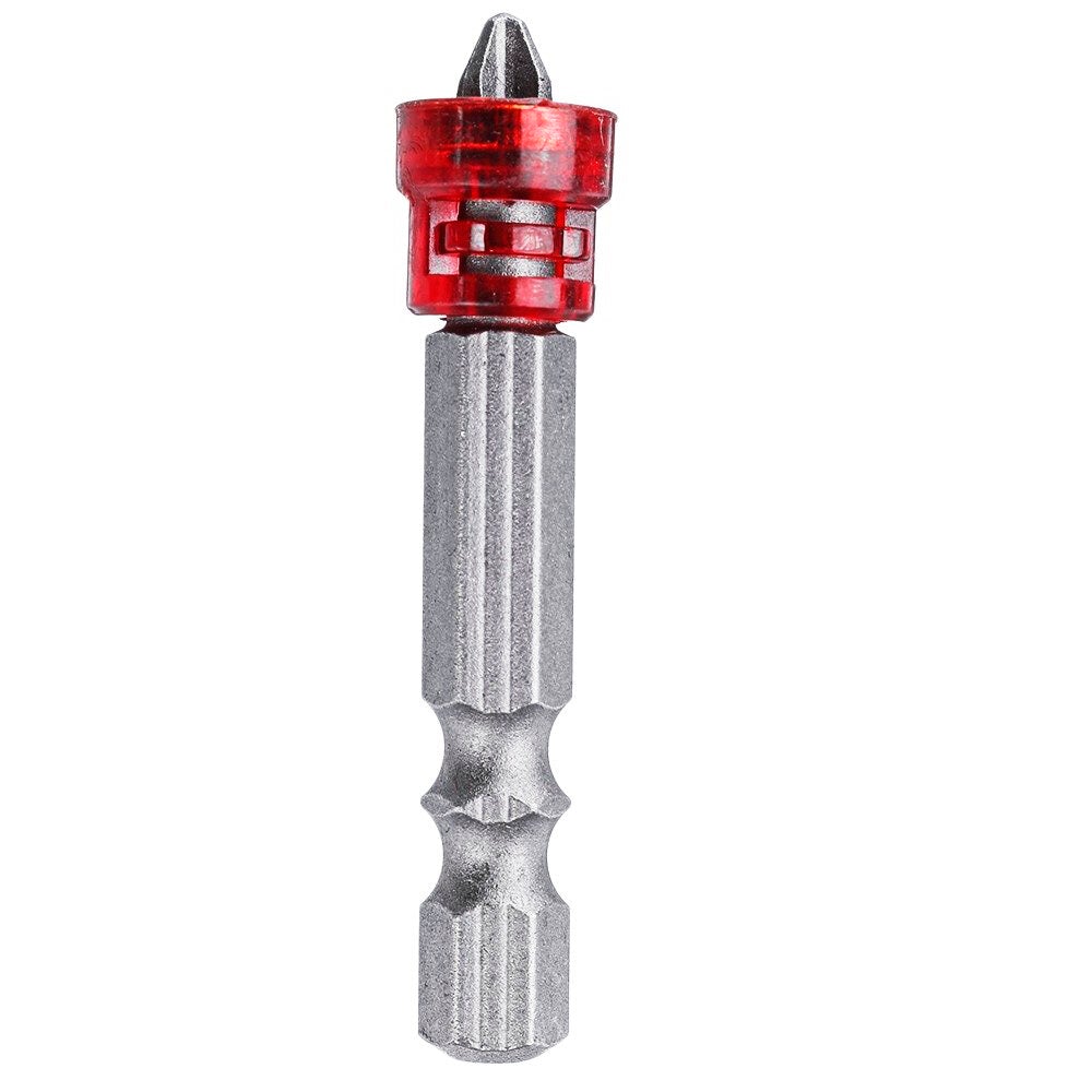 10pcs 50mm Magnetic Screwdriver Bit Cross-head PH2 Magnetic Screwdriver Bits 1/4 Inch Hex Shank Screwdriver Bit