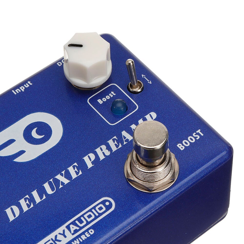 Guitar Effect Pedal 2 In 1 Boost Classic Overdrive Effects Metal Shell With True Bypass Guitar Accessories