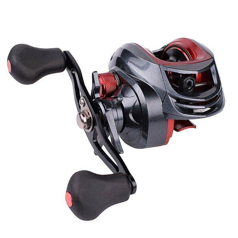 7.2:1 High Ratio Fishing Reel Left Right Hand 5.5kg Drag Saltwater Baitcasting Wheel