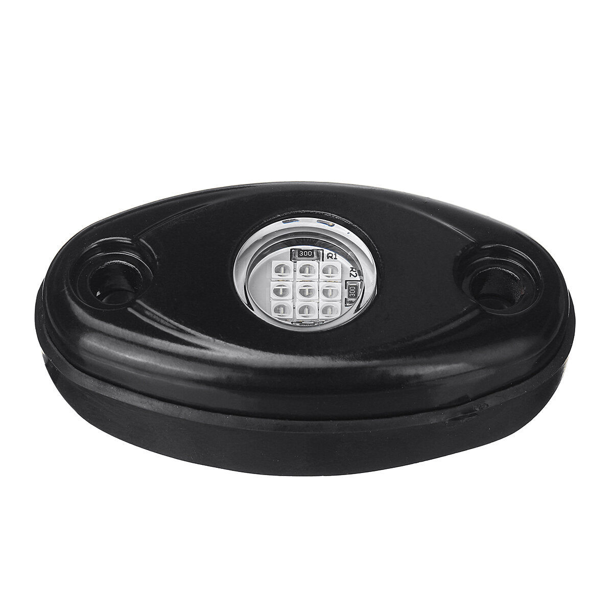 4pcs LED Rock Light Underbody Atmosphere Deck Lamp Wireless Underbody Aluminum Alloy For Offroad Truck UTV Marrine