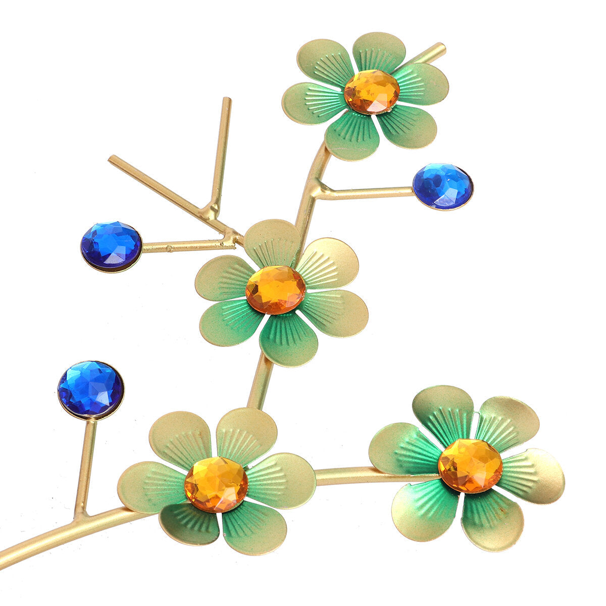 Simple European Style Creative Living Room Bedroom Wall Clock Art Peacock Wall Clock