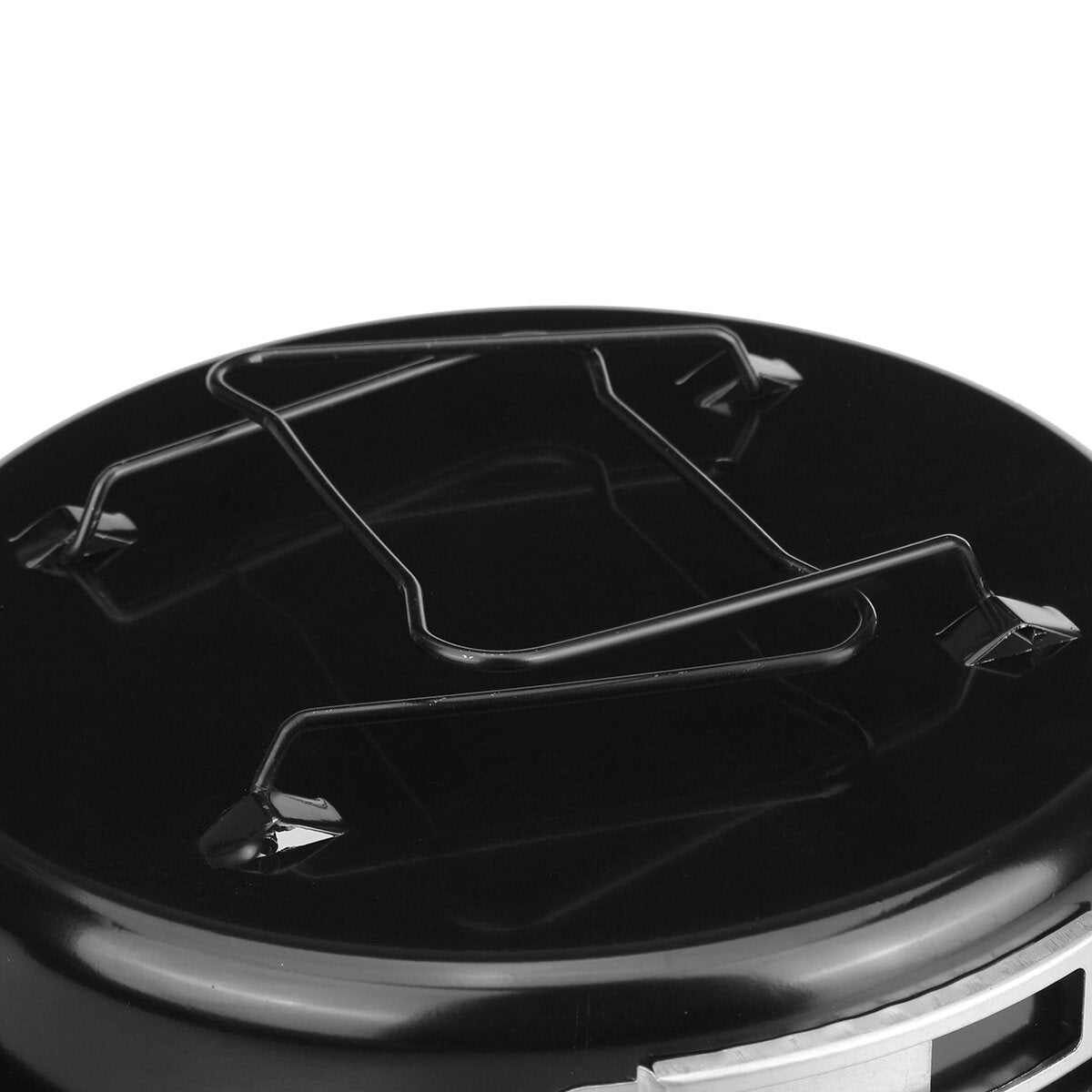 Round Barbecue Grill Foldable Stainless Steel Grill Portable Outdoor Camping Barbecue Grill