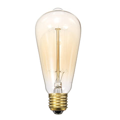 E27 60W Vintage Warm White Incandescent Antique Edison Light Bulb for Home Indoor AC110V 220V