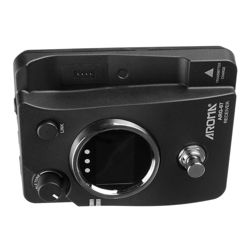 Guitar Wireless Transmission System(Transmisster & Receiver) 6.35mm Plug LCD Display 4 Channels Max. 35m Effective