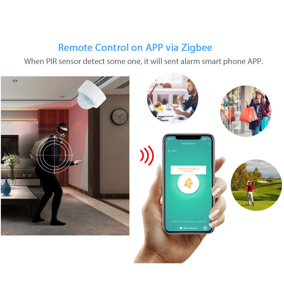 Smart PIR Motion Sensor Alarm System Human Body Detection Sensors Motion Detector For Lighting Home Automation