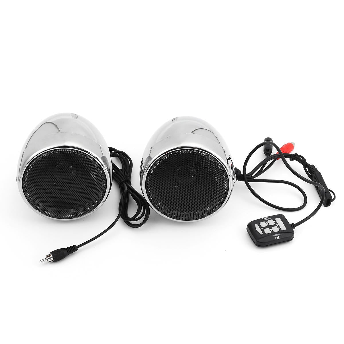 300W Waterproof Bluetooth Motorcycle Stereo Speaker with Built-In D-Class Amplifier