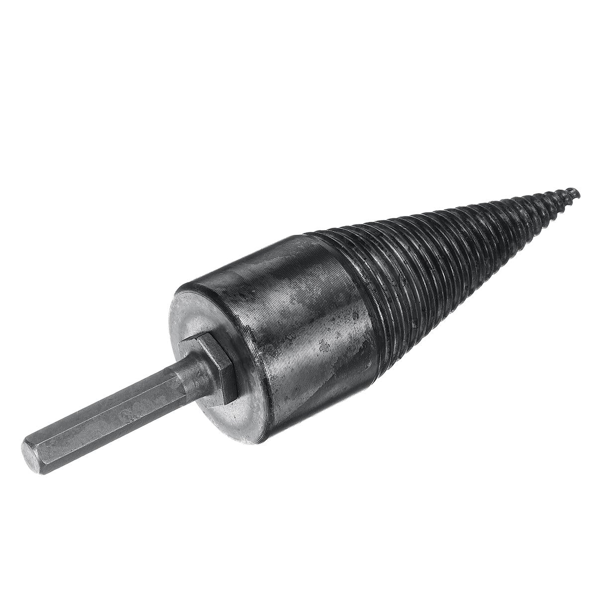 42mm High Speed Steel Firewood Splitting Drill Bit Hard Wood Cone Splitter
