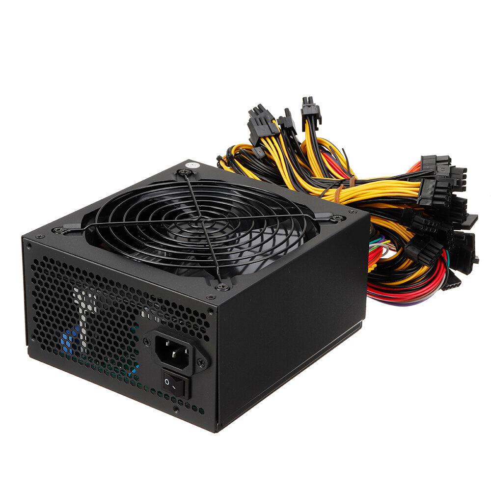 2000W Miner Graphics Card Power Supply For Mining 180~240V 80Plus Platinum Certified ATX PSU