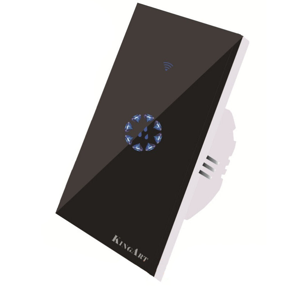 Smart WIFI Touch Wall Switch Panel EU Standard Remote 20A Control Works with Amazon Alexa Google Home