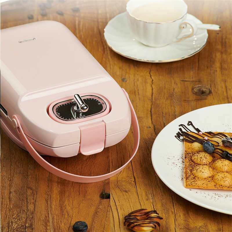 Electric Waffle Maker Iron Sandwich Maker Machine Bubble Egg Cake Oven Breakfast Waffle Machine 700W