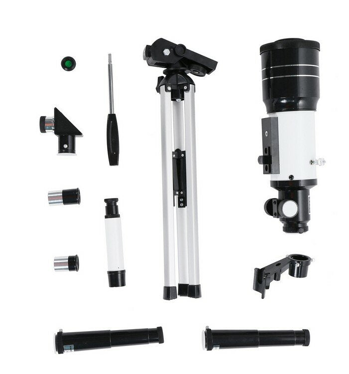 Professional Astronomical Telescope 150X Refractive Space Telescope Outdoor Travel Spotting Scope With Tripod