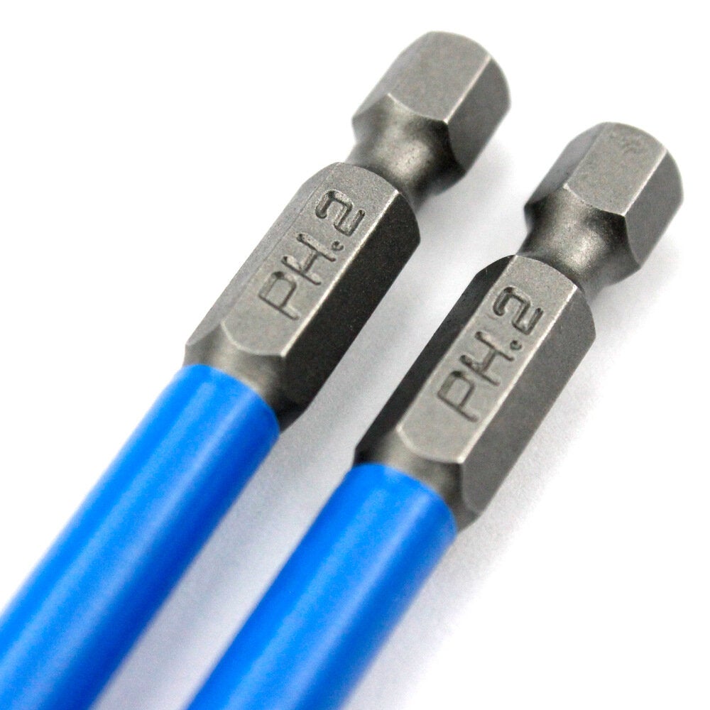 7pcs 25-150mm Magnetic Anti-slip Screwdriver Bit Set Magnetic Drill Bit Steel Electric Bit Cross Bit