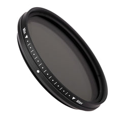 52mm Slim Fader Variable ND Filter Adjustable Neutral Density ND2 to ND400