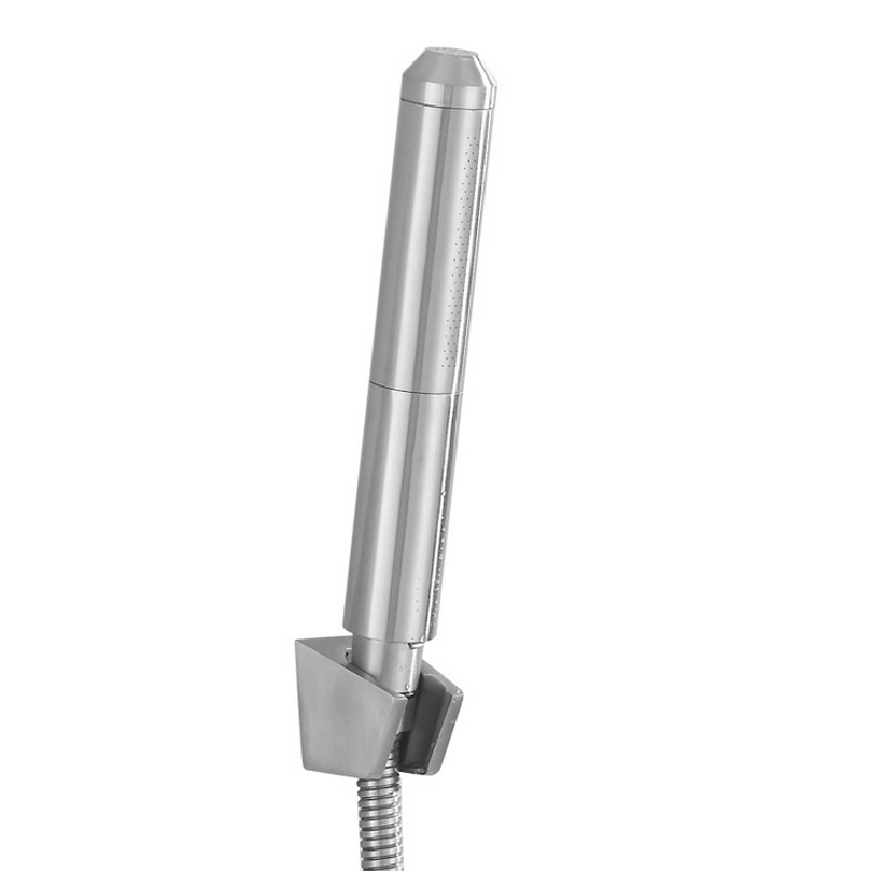Stainless Steel Bathroom Portable Bidet Sprayer Handheld Showerhead Two Water Modes Ajustable Booster Shower Head