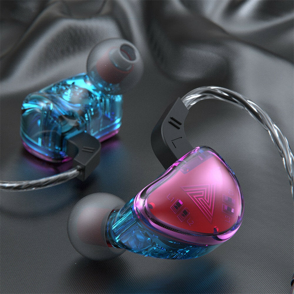 Wired 3.5mm Earphones Sports Noise Cancelling Heavy Bass Earbuds Hi-Fi Music Headset for Mobile Phone In-ear Earphones