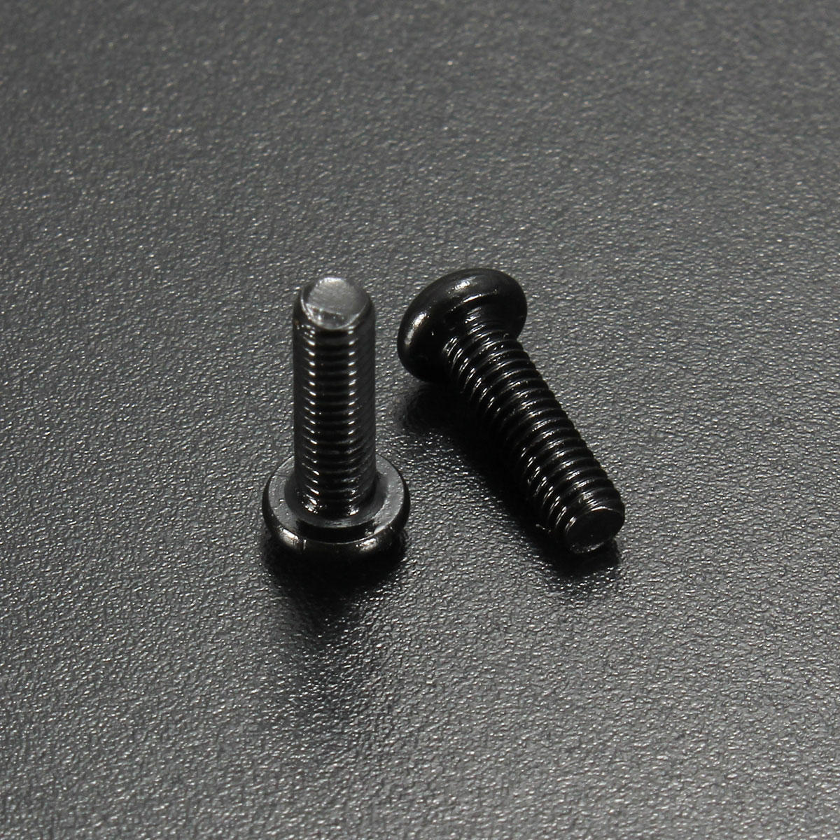 M3CH1 100Pcs M3 Carbon Steel Button Head Hex Socket Cap Screw Bolt Metric Allen Bolt