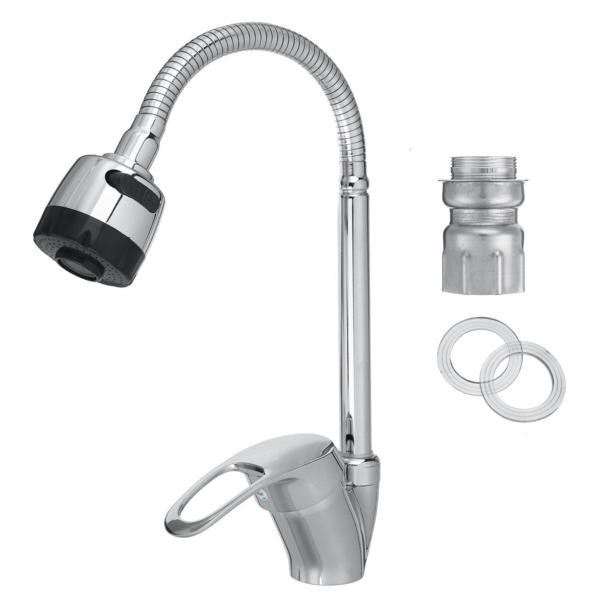 304 Stainless Steel Universal Pipe Hot And Cold Kitchen Faucet Sink