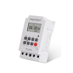 110V LCD Digital Programmable Timer Switch with Interval 1 Second Power Direct Output