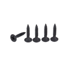 1000Pcs M3.5 20mm Corss Black Recessed Flat Head Self Tapping Ash Phosphorus Drywall Metric Threaded Wood Screw Nail Bolt
