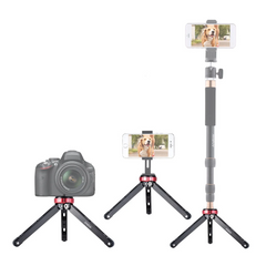 Portable Tabletop Tripod Mini Mobile/Camera Photography Bracket with 1/4" Screw Mount
