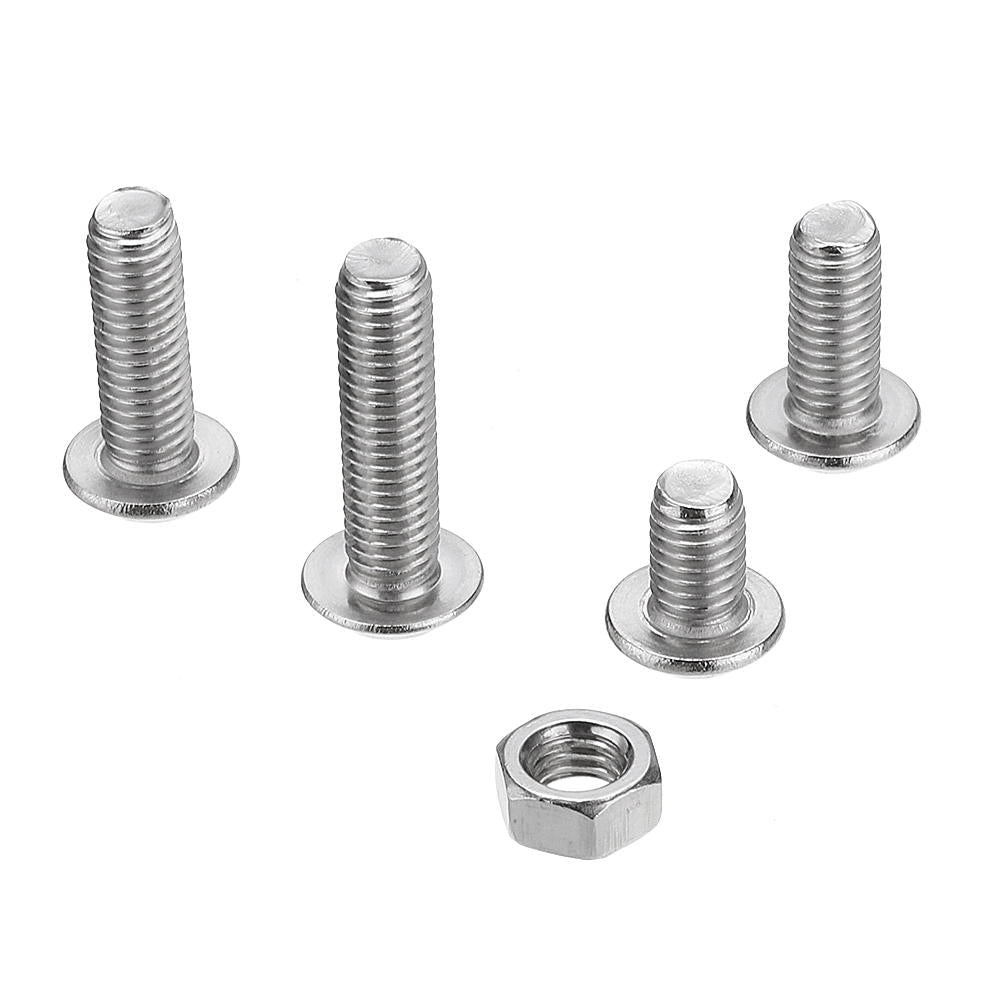 M3 M4 M5 Carbon Steel Screw Hex Socket Cap Head Bolt Nut Assortment 440Pcs