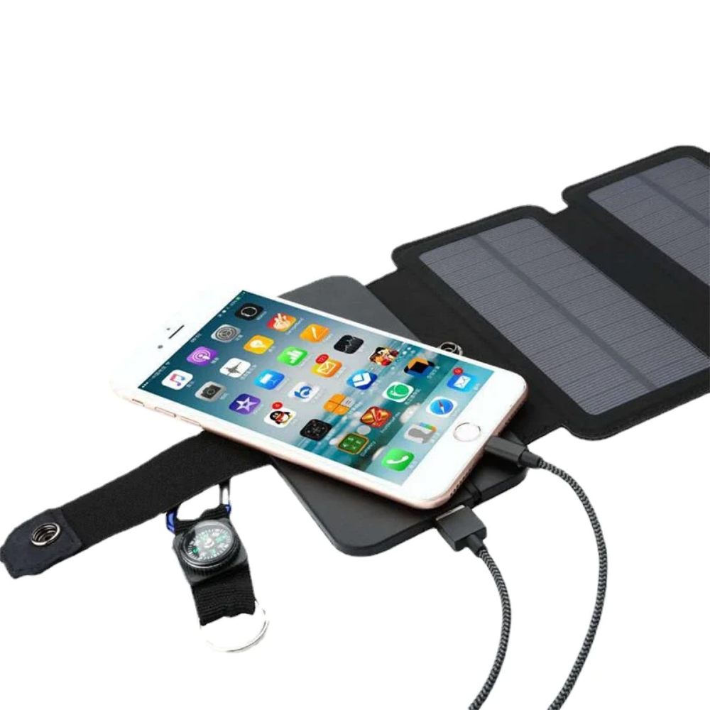 20W Power Folding Solar Cells Charger Outdoor 5V 2.1A USB Output Devices Portable Solar Panels For Phone Charging