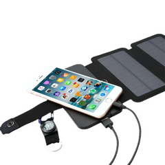 20W Power Folding Solar Cells Charger Outdoor 5V 2.1A USB Output Devices Portable Solar Panels For Phone Charging