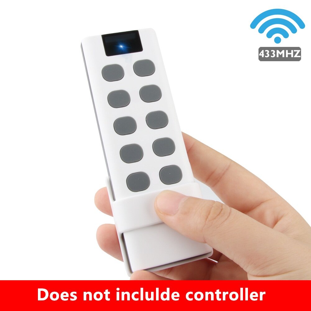 Smart Wall Light Switch LCD Touch Screen Tuya WiFi And 433Mhz Universal Remote Control Works With Alexa Google Home