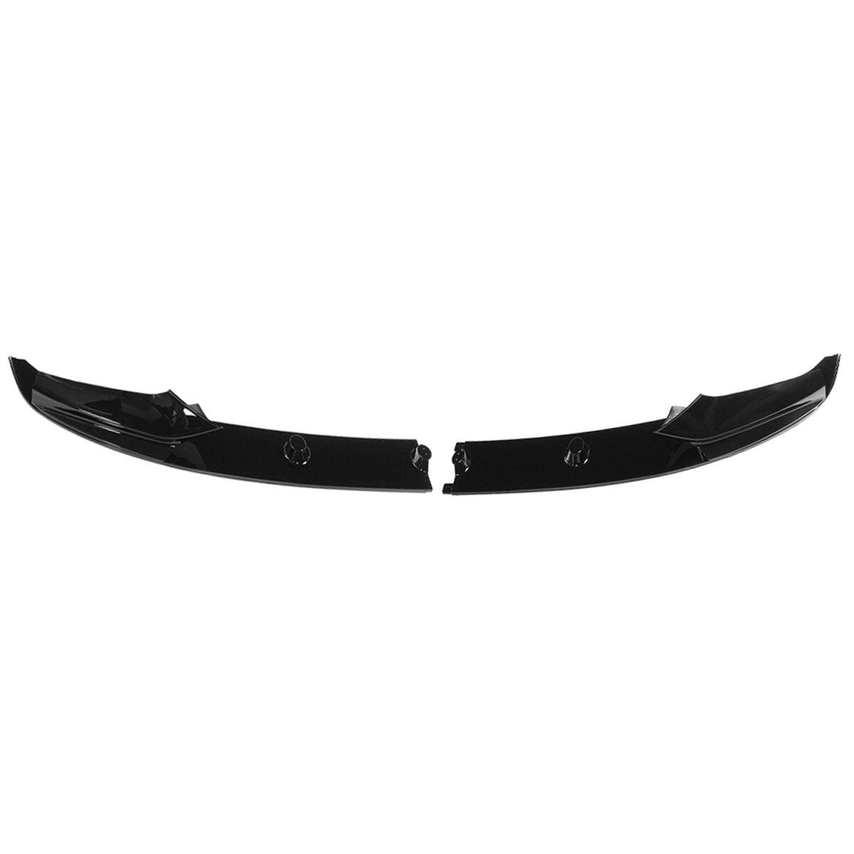For 5 Series with M Sport Bumper Front Bumper Lip Spoiler Splitter Surround Molding Cover Trim Body Kit