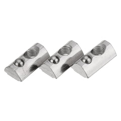 50pcs 45 Series Spring Nut for 45 Series Aluminum Profile Round Roll T Slot Elastic Nut