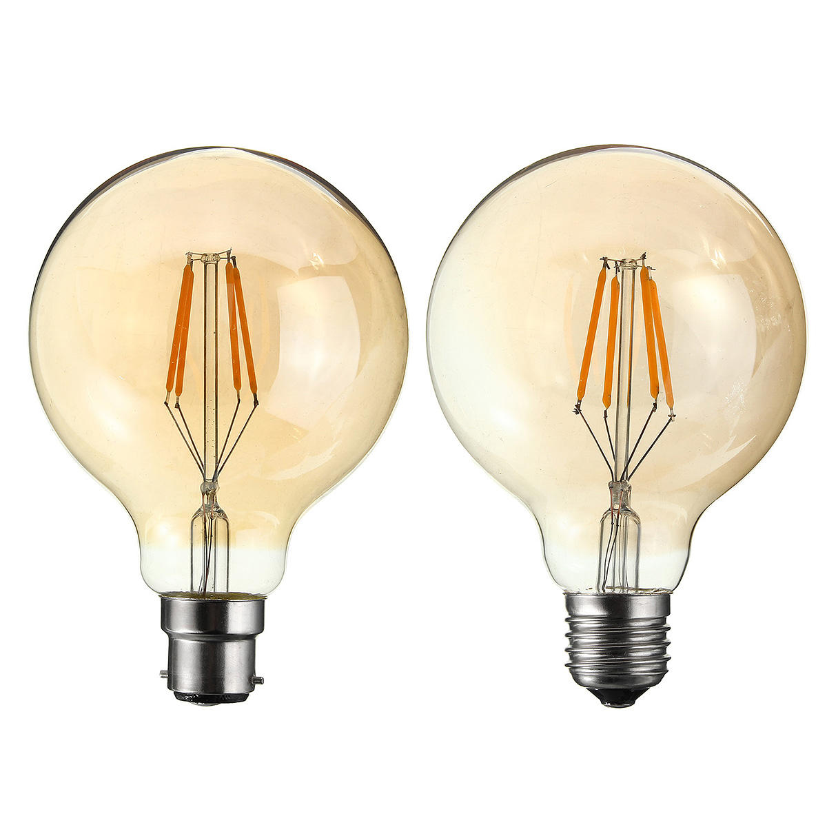 4W E27/B22 Vintage Retro Industrial LED COB Edison Filament Incandescent Light Bulb