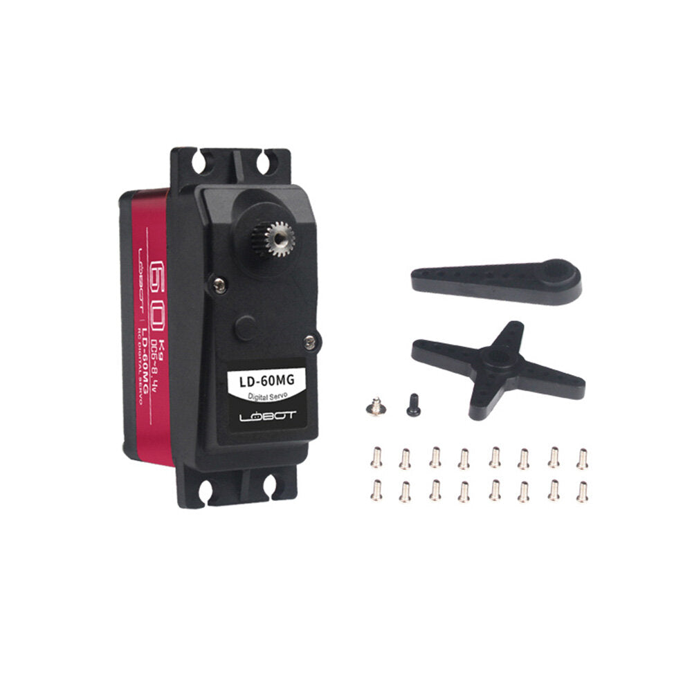 60KG Large Torque 180 Metal Gear Digital Servo For RC Robot RC Car