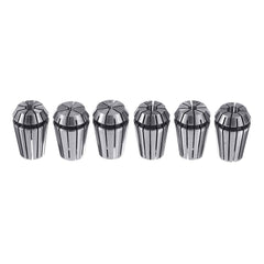 Collet Chuck Holder with 6pcs ER20 Spring Collet for CNC Milling Lathe Tool