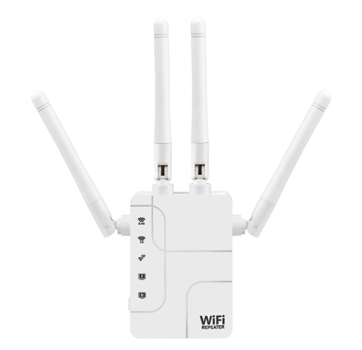 1200M Netwroking Redapter Dual Band 5G WiFi Reapter Signal Amplifier Wireless WiFi Amplifier Signal Booster for Indoor Use