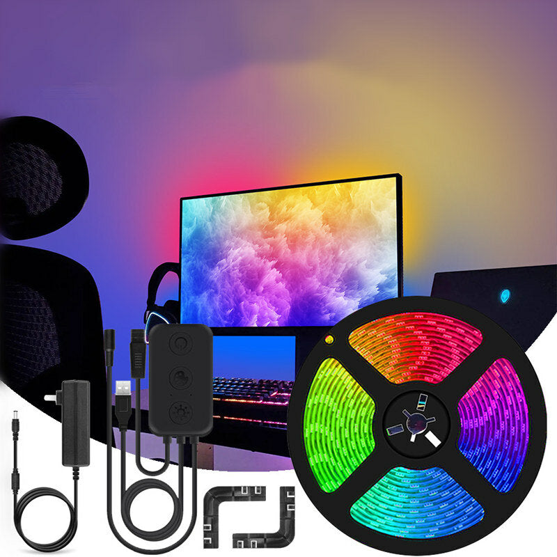 Smart PC RGB Monitor Sync Light LED Strip with Controller