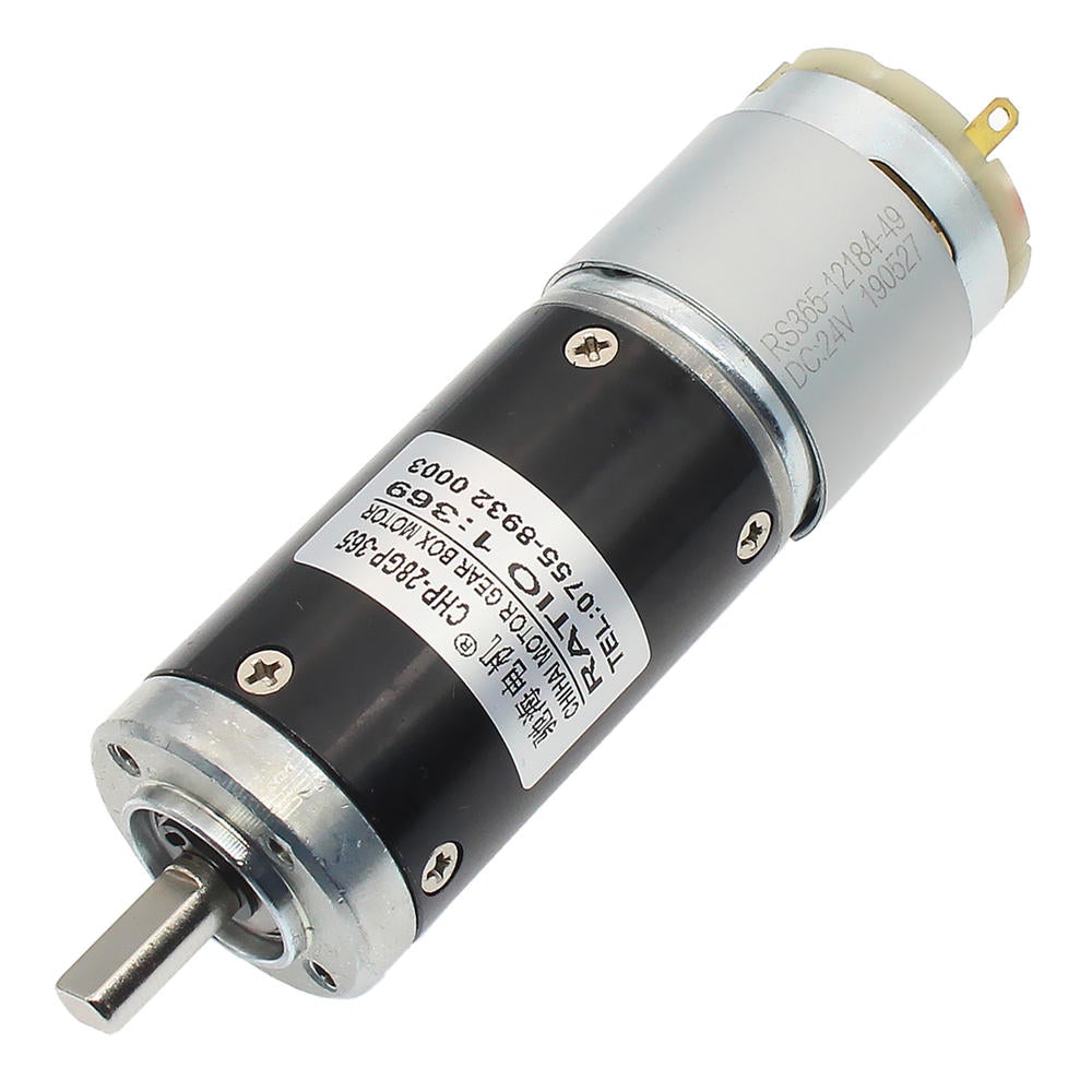 Planetary Gear Reduction Motor 12/25RPM Ratio 1:369