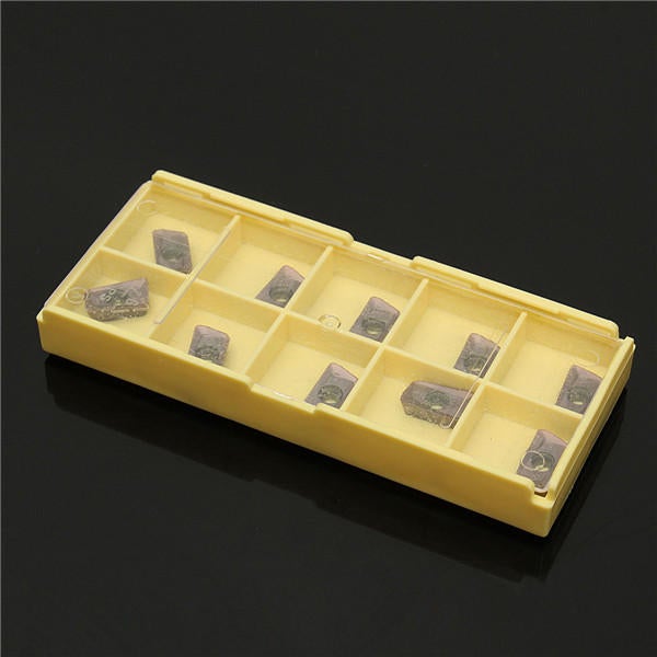 10pcs Tungsten Steel Turning Tool Holder Inserts Steel Milling Inserts
