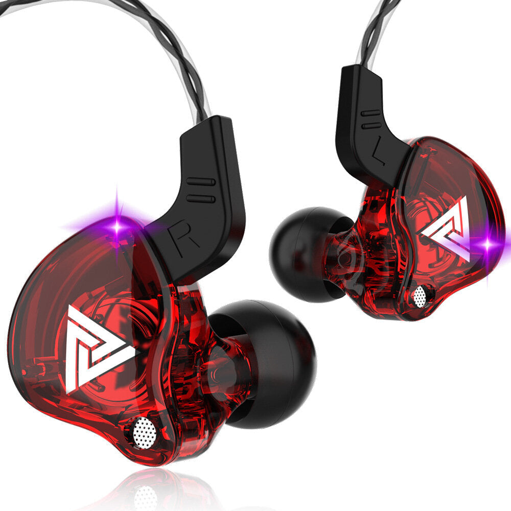 Copper Driver Hi-Fi Sport Earphone Noise Cancelling Music In-ear Earbuds for IOS Android Phones